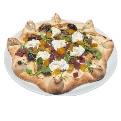 Pizza STAR Albireo, a forma di stella con le punte ripiene